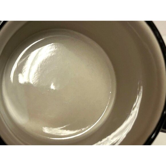 Checkered Dog Lover Ceramic Coffee Cocoa Tea Mugs Paw Print Design Set Of 2 - Picture 7 of 7